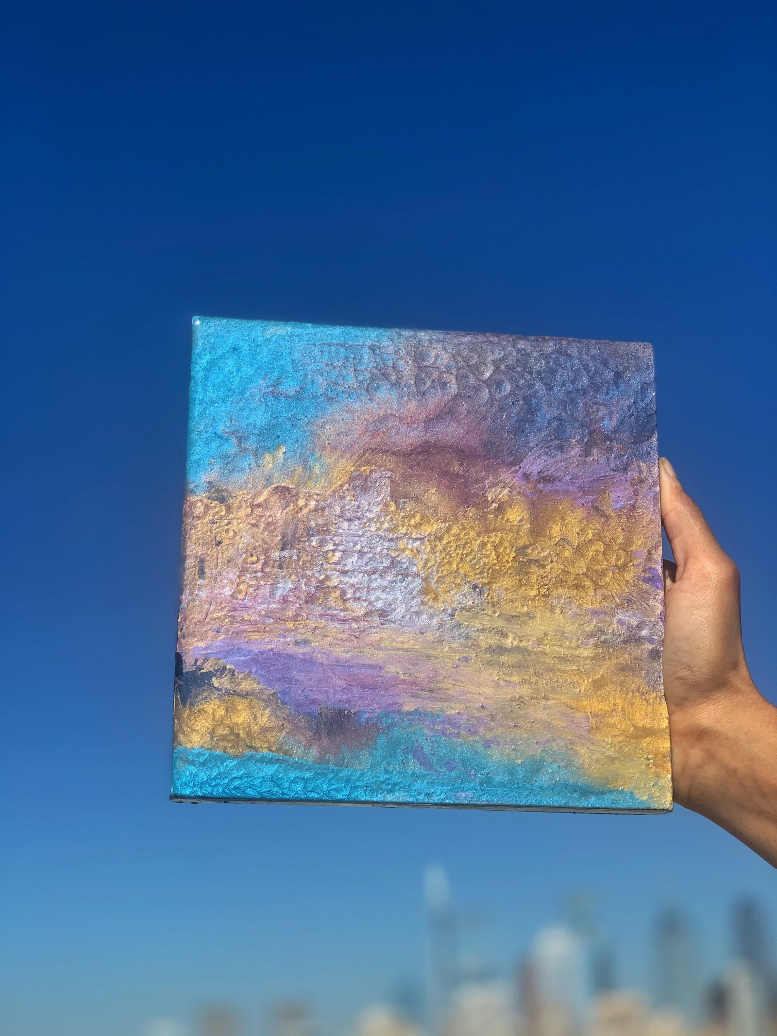 Resin Wall Art Abstract